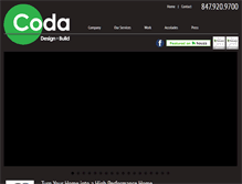 Tablet Screenshot of codadb.com